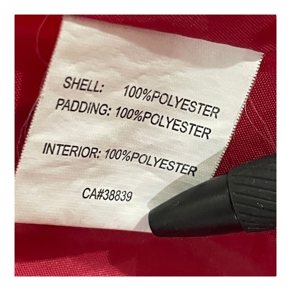 Today’s Designer Red Quilted Women's Puffer Jacket Size M - Picture 11 of 14